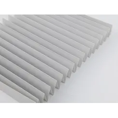 Tkanina Coral termo 211 jasny-szary do produkcji rolet plisowanych