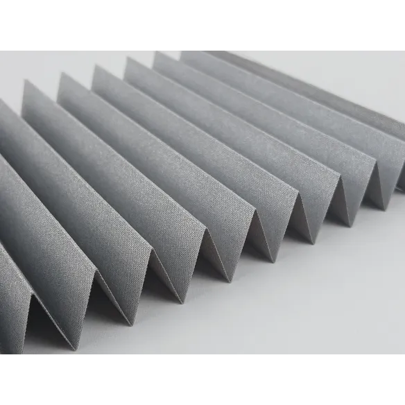 Pleated fabric Coral Termo 212 dark grey