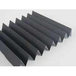 Coral Termo 213 schwarz - Stoff für die Herstellung von Plissee-Rollos