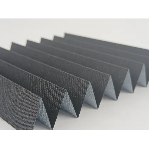 Tkanina plisowana Coral Termo 213 czarny