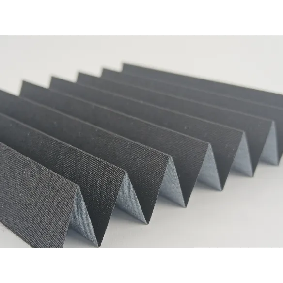 Tkanina plisowana Coral Termo 213 czarny