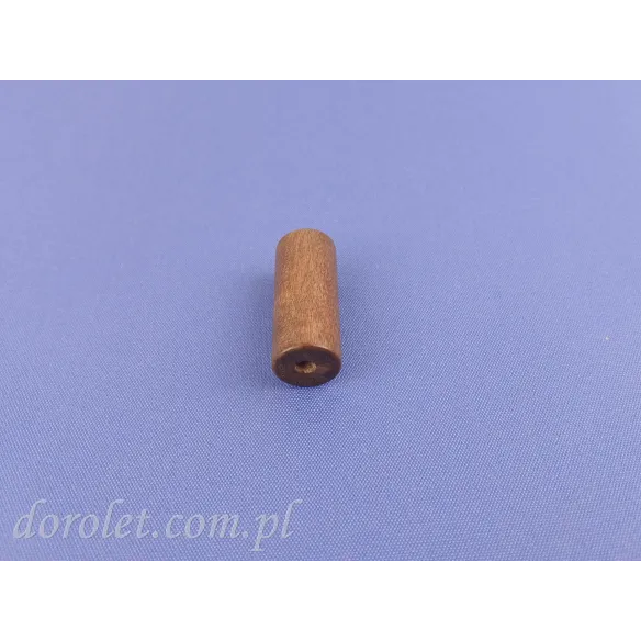 Wooden blind cord weight - dark walnut