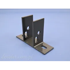 Łącznik profilu 40x40 do pergoli - antracyt