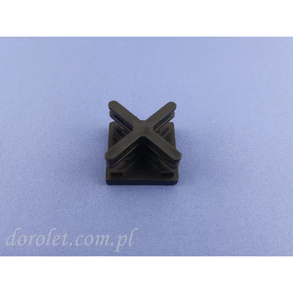 Торцева заглушка профілю перголи 40x40