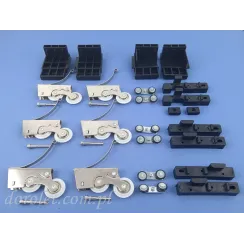 Pakiet montazowy 3 tory system przesuwny Easy Glass