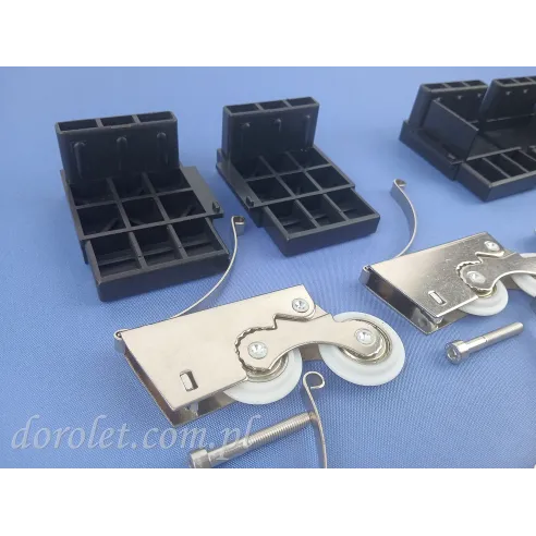 Pakiet montazowy 3 tory system przesuwny Easy Glass