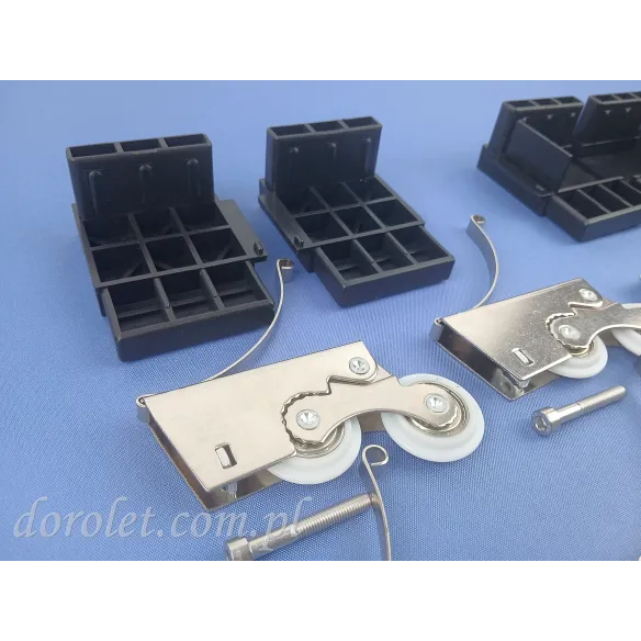 Pakiet montazowy 3 tory system przesuwny Easy Glass