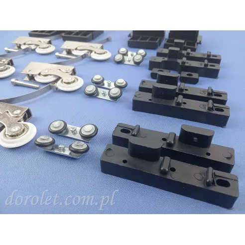 Pakiet montazowy 3 tory system przesuwny Easy Glass