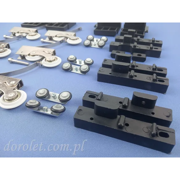 Pakiet montazowy 3 tory system przesuwny Easy Glass