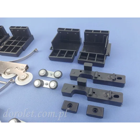 Pakiet montazowy 3 tory system przesuwny Easy Glass