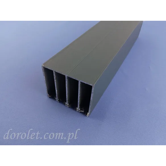 Profil górny 4 torowy do szklanych drzwi przesuwnych tarasowych