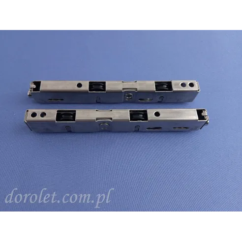 4-track system for external sliding glass doors