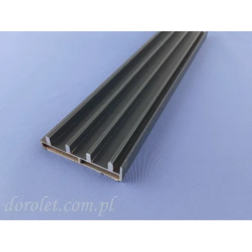 Prowadnica dolna do drzwi szklanych zewnętrznych