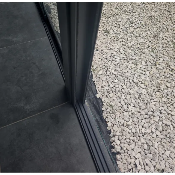 Ścianki szklane przesuwne do zabudowy tarasu