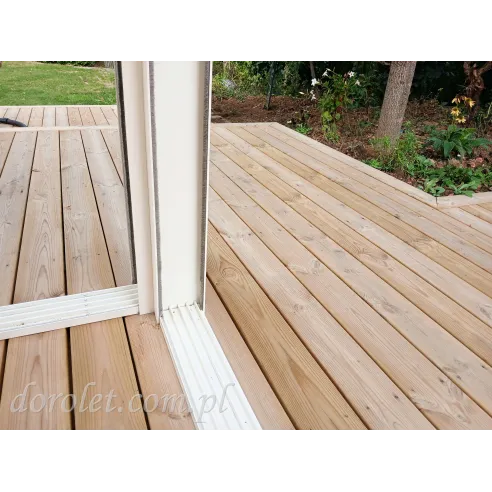 Zabudowa tarasu - Ścianki szklane przesuwne