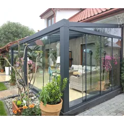 Sliding Glass Wall System for Terrace & Veranda Enclosure | Max 305 cm