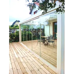 Glass Sliding Door System 405cm – Terrace & Veranda Glazing | 4 Panels