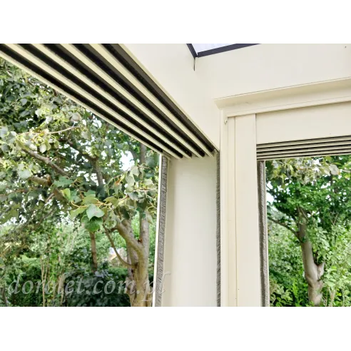 Ścianki szklane przesuwne zewnętrzne - 6 szyb