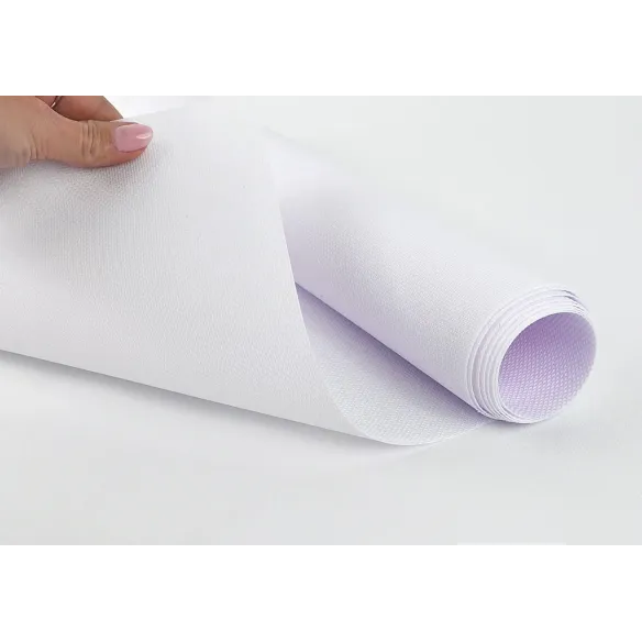 Roller blind fabric Royal 808 - white