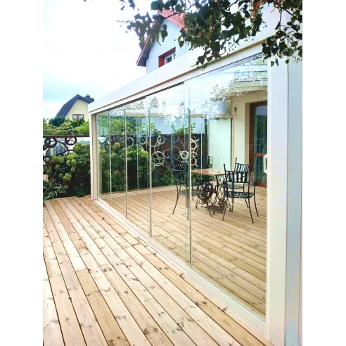 5-Panel Glass Sliding Door System | Terrace & Veranda Enclosure