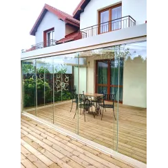 5-Panel Glass Sliding Door System | Terrace & Veranda Enclosure