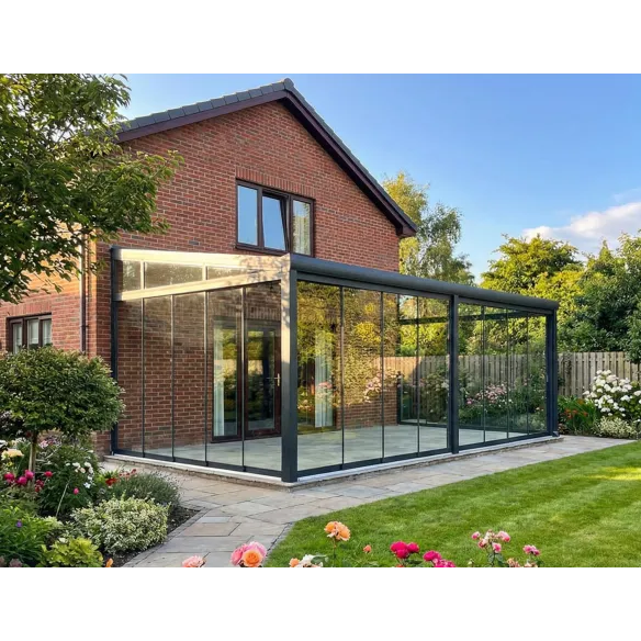 Glass Sliding Door System | 6 Panels | Patio & Veranda Enclosure
