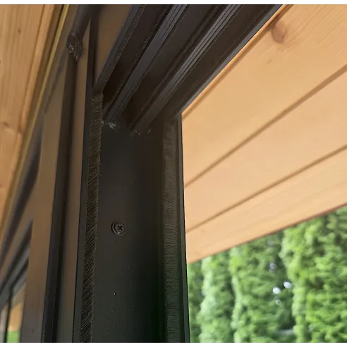 Glasschiebewand für Terrasse & Balkon | 2-spuriges System