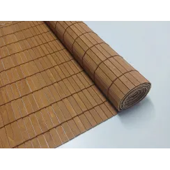 Light Brown Bamboo Mat Custom Size | Balcony Privacy Screen