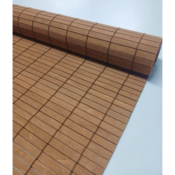 Light Brown Bamboo Mat Custom Size | Balcony Privacy Screen