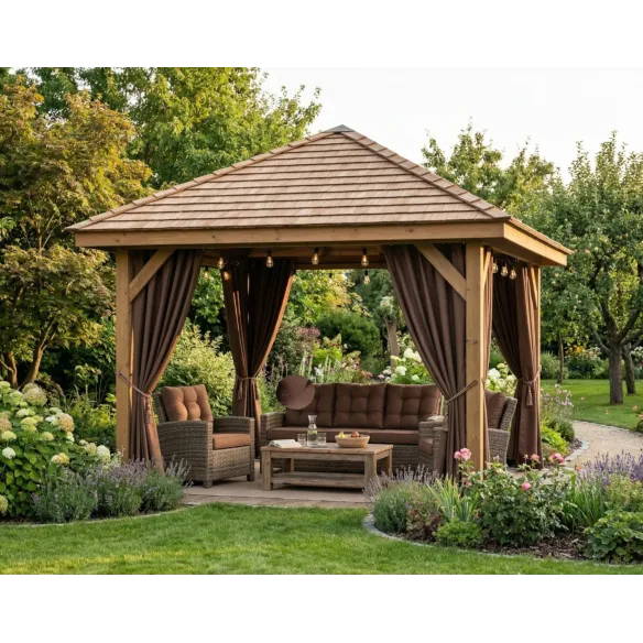 Outdoor Oxford Fabric 086 Brown – Waterproof & Durable 200gsm