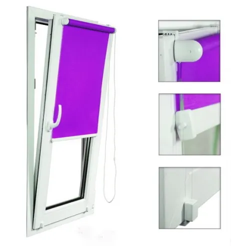 Mounting package fi 17 mm with line - white