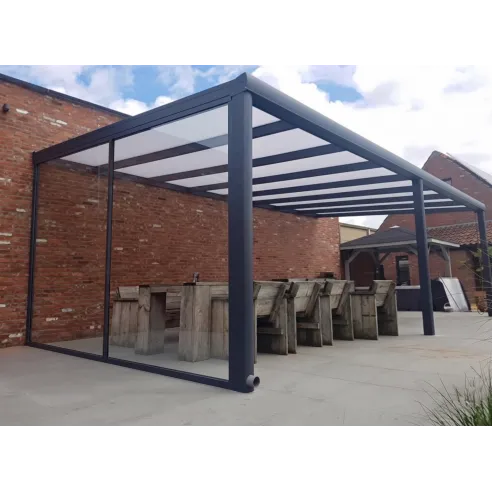Fixed Glass Wal for Werandas and Pergolas