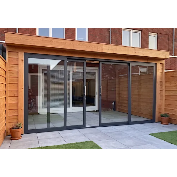 Elite Sliding Glass System – Custom Terrace & Pergola Enclosure