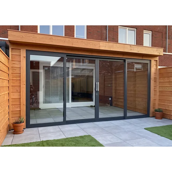 Elite Sliding Glass System – Custom Terrace & Pergola Enclosure