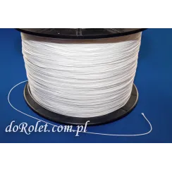 Schnur 1,2 mm für Raffrollos -  Weiß