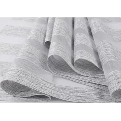 Day-Night Roller Blind Fabric - LUX 21 White-Grey