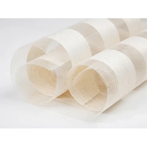 Doppelrollo Stoff DN 102 - melange ecru