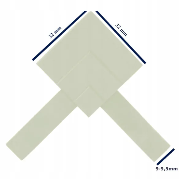 Куток для Рамки Віконної Москітної Сітки Махагон | Dorolet