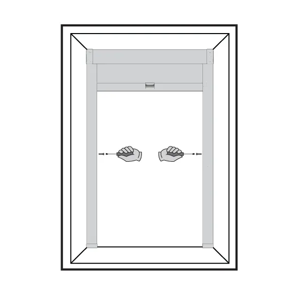 Vivo Guide Rail Holder for Roof Blind | Mounting Bracket