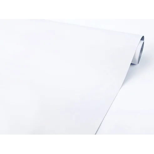 Roller Blind Fabric Blackout Silver 051 White