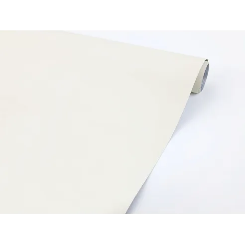Blackout Silver Roller Blind Fabric Ecru 056