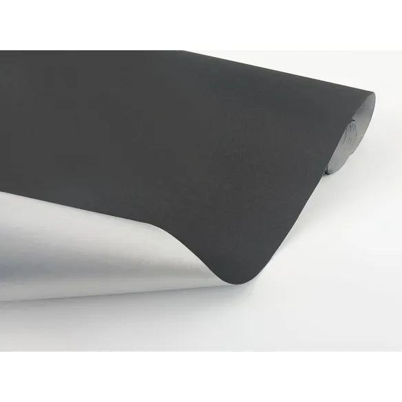 Blackout Silver Roller Blind Fabric – Black 305 (100% Blackout)