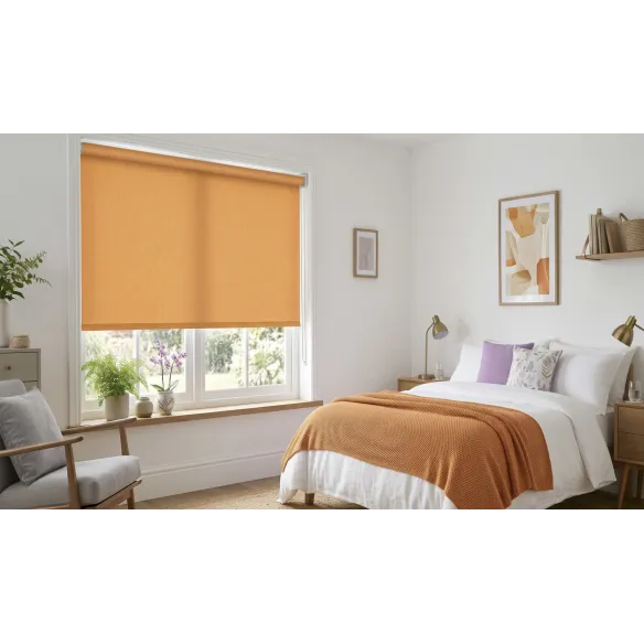 Roller blind fabric 508 - orange