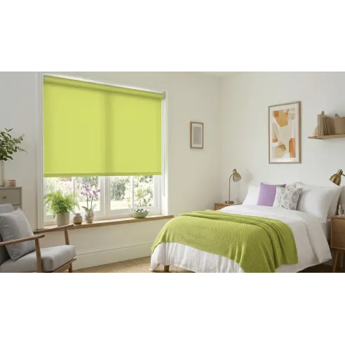 Roller blind fabric 510.1 - pea green