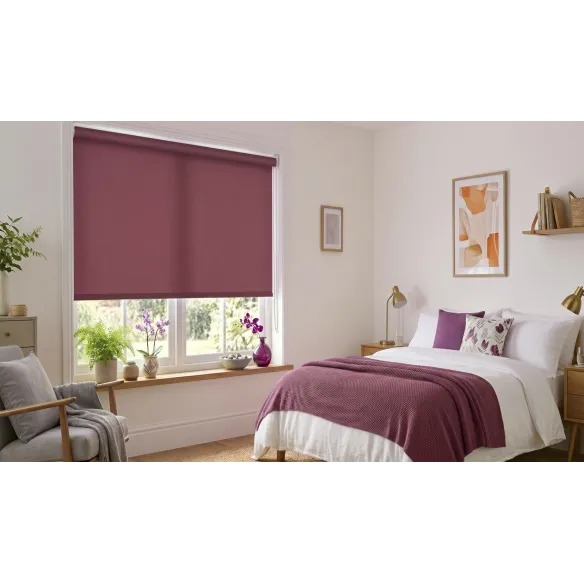 Roller blind fabric 526 - violet