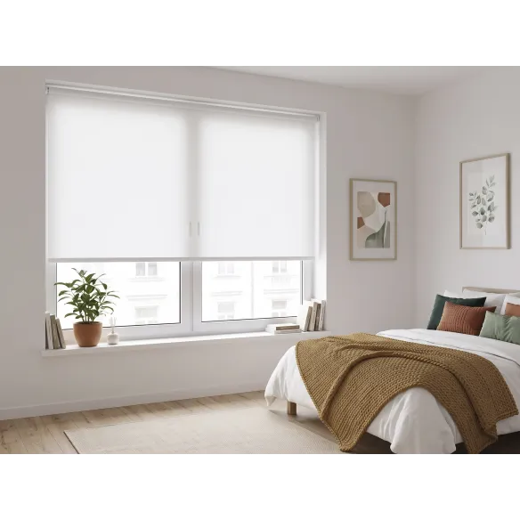 Roller blind fabric 530 - white