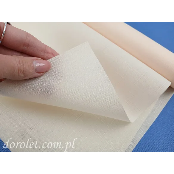 Roller blind fabric Jolanta 875 - cream