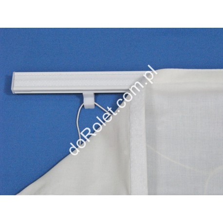 Aluminum Rail with Velcro for Classic Roman Blinds | Custom Cut