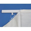 Aluminum Rail with Velcro for Classic Roman Blinds | Custom Cut
