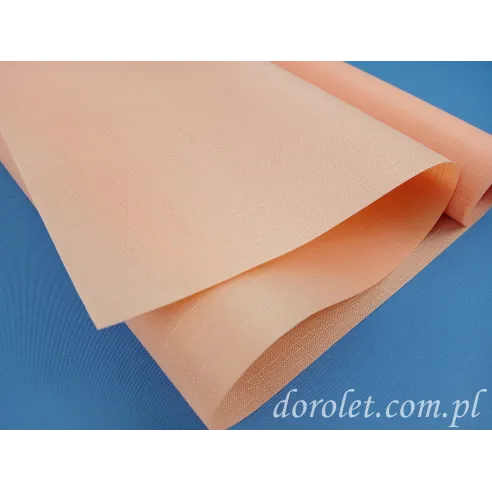 Tkanina do rolet wewnętrznych Jolanta 2071 łosoś - materiał na rolety